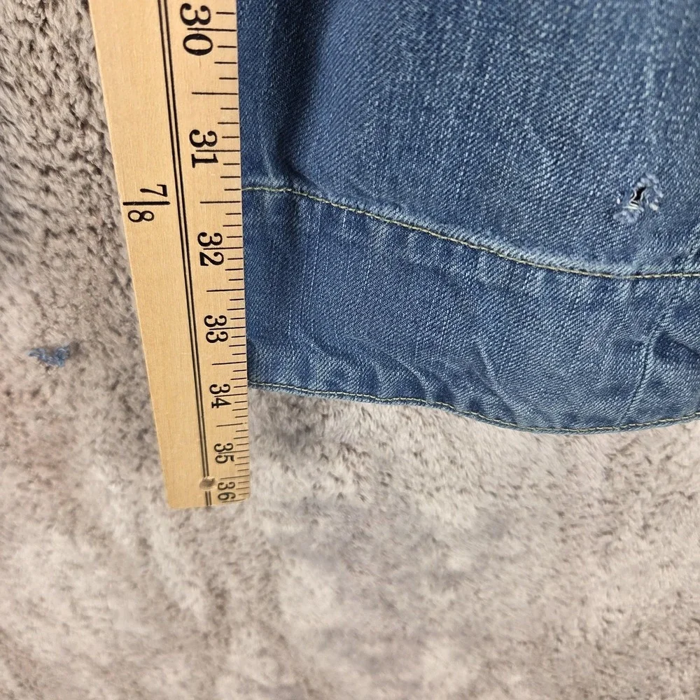 Vintage Levis Engineered Jeans Mens 33x34 Blue Twisted Buckle Back One Pocket